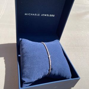 Rose Gold 14K Diamond Bracelet